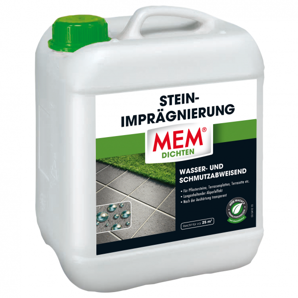 MEM Stein-Imprägnierung 5,0 Liter Steinversiegelung transparente Imprägnierung Nr. 220031